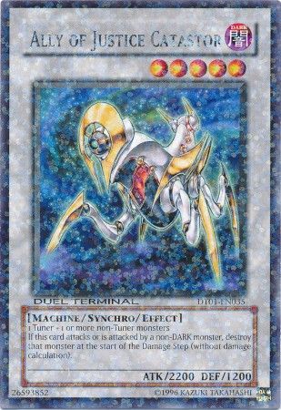 Ally of Justice Catastor - DT01-EN035 - Rare Parallel Rare available at 401 Games Canada