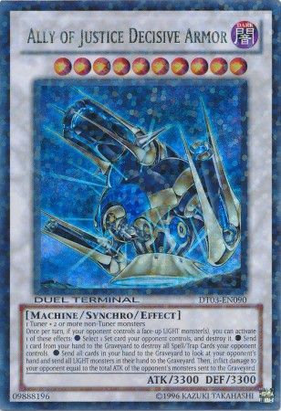 Ally of Justice Decisive Armor - DT03-EN090 - Ultra Parallel Rare available at 401 Games Canada