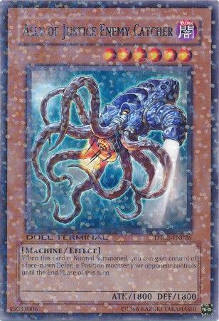 Ally of Justice Enemy Catcher - DT02-EN026 - Rare Parallel Rare available at 401 Games Canada