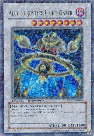 Ally of Justice Light Gazer - DT01-EN090 - Ultra Parallel Rare available at 401 Games Canada