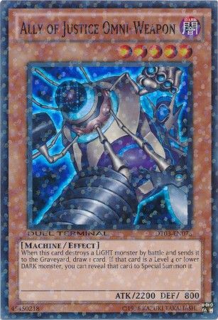 Ally of Justice Omni-Weapon - DT03-EN078 - Super Parallel Rare available at 401 Games Canada