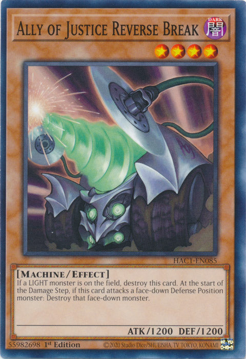 Ally of Justice Reverse Break - HAC1-EN085 - Common available at 401 Games Canada