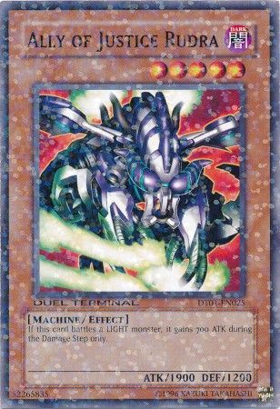 Ally of Justice Rudra - DT01-EN025 - Normal Parallel Rare available at 401 Games Canada