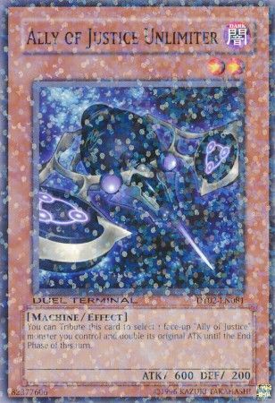 Ally of Justice Unlimiter - DT02-EN081 - Normal Parallel Rare available at 401 Games Canada