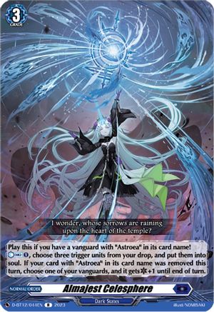 Almajest Celesphere - D-BT12/044EN - Rare available at 401 Games Canada