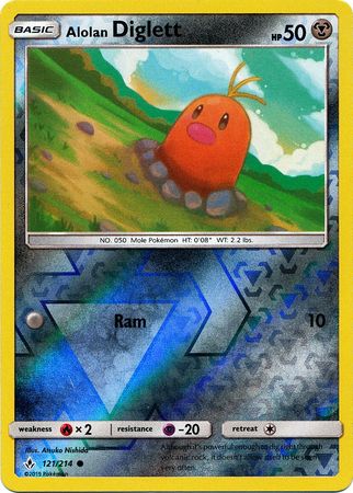 Alolan Diglett - 121/214 - Common - Reverse Holo available at 401 Games Canada