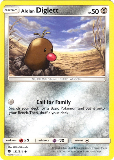 Alolan Diglett - 122/214 - Common available at 401 Games Canada