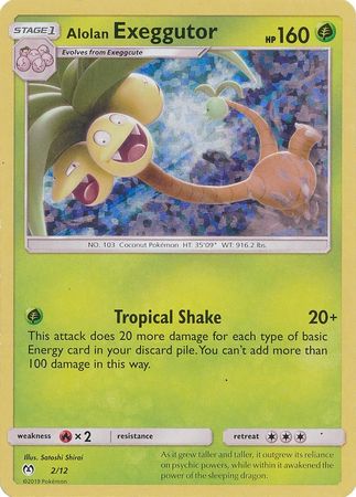 Alolan Exeggutor - 2/12 - McDonald's Holo - Promo available at 401 Games Canada