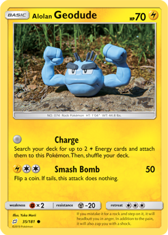 Alolan Geodude - 35/181 - Common available at 401 Games Canada