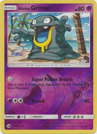 Alolan Grimer - 57/149 - Common - Reverse Holo available at 401 Games Canada