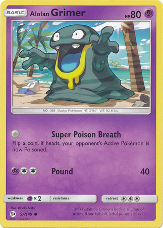 Alolan Grimer - 57/149 - Common available at 401 Games Canada