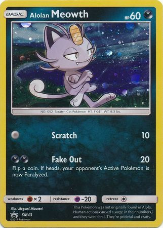 Alolan Meowth - SM43 - Holo Promo available at 401 Games Canada