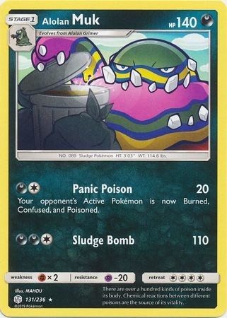 Alolan Muk - 131/236 - Rare available at 401 Games Canada