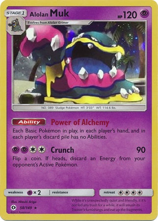 Alolan Muk - 58/149 - Alternate Holo - Promo available at 401 Games Canada