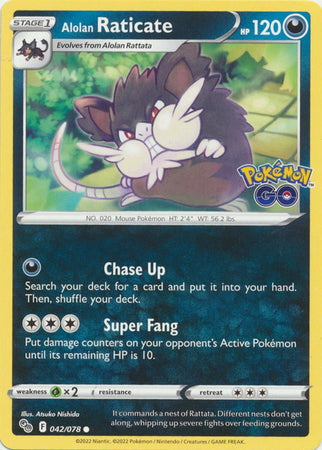 Alolan Raticate - 042/078 - Common available at 401 Games Canada