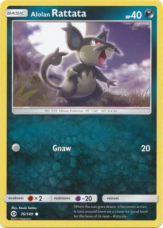 Alolan Rattata - 76/149 - Common available at 401 Games Canada