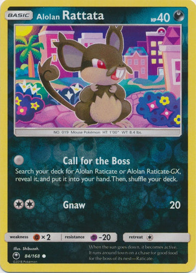 Alolan Rattata - 84/168 - Common available at 401 Games Canada