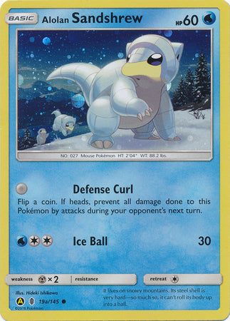 Alolan Sandshrew - 19a/145 - Alternate Art - Promo available at 401 Games Canada