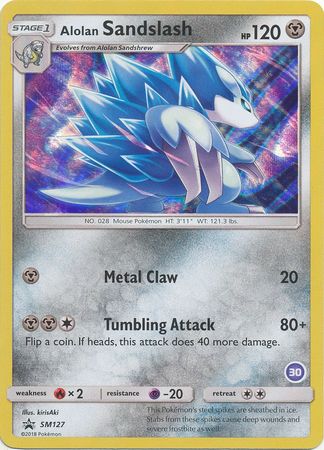 Alolan Sandslash - SM127- Trainer Kit Holo - Promo (#30) available at 401 Games Canada