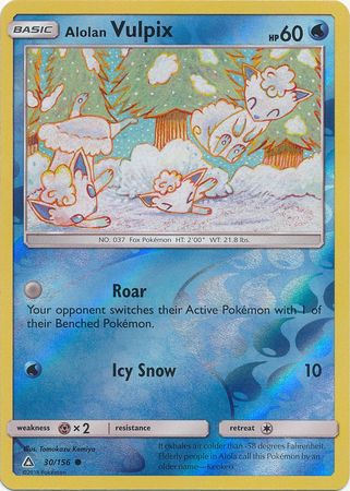 Alolan Vulpix - 30/156 - Common - Reverse Holo available at 401 Games Canada