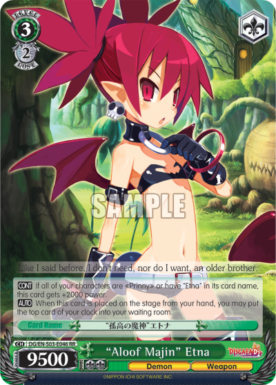 "Aloof Majin" Etna - DG/EN-S03-E046 - Double Rare available at 401 Games Canada