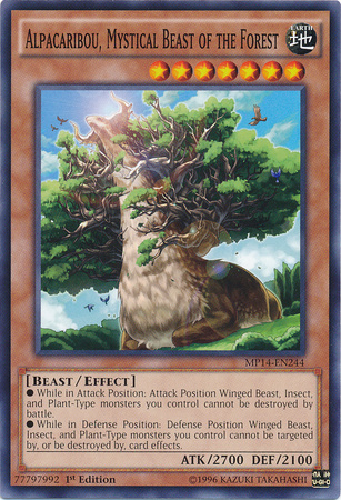 Alpacaribou, Mystical Beast of the Forest - MP14-EN244 - Common - 1st Edition available at 401 Games Canada