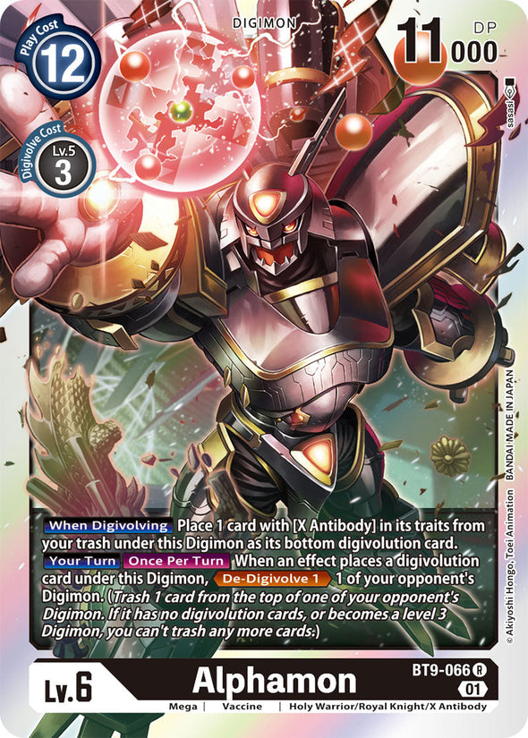 Alphamon - BT9-066 - Rare available at 401 Games Canada