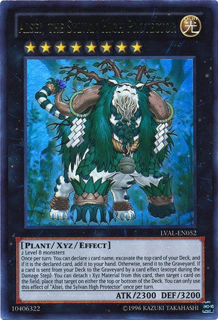 Alsei, the Sylvan High Protector - LVAL-EN052 - Ultra Rare - Unlimited available at 401 Games Canada