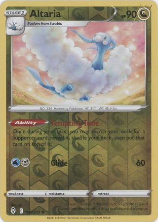Altaria - 106/203 - Rare - Reverse Holo available at 401 Games Canada