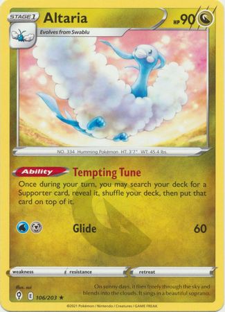 Altaria - 106/203 - Rare available at 401 Games Canada