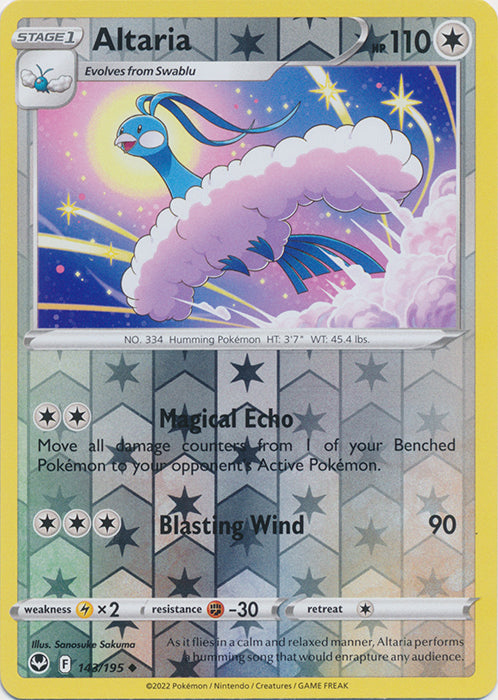 Altaria - 143/195 - Uncommon - Reverse Holo available at 401 Games Canada