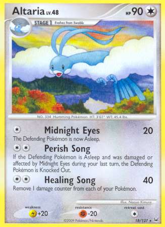 Altaria - 18/127 - Rare available at 401 Games Canada