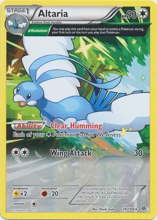 Altaria - 74/108 - Rare available at 401 Games Canada