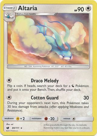 Altaria - 80/111 - Rare available at 401 Games Canada