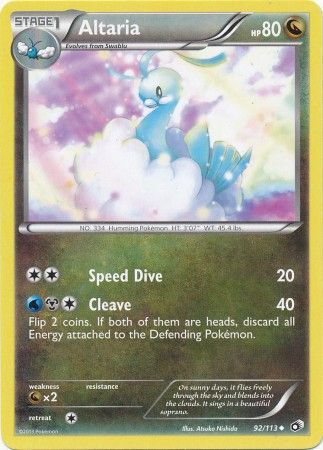 Altaria - 92/113 - Uncommon available at 401 Games Canada