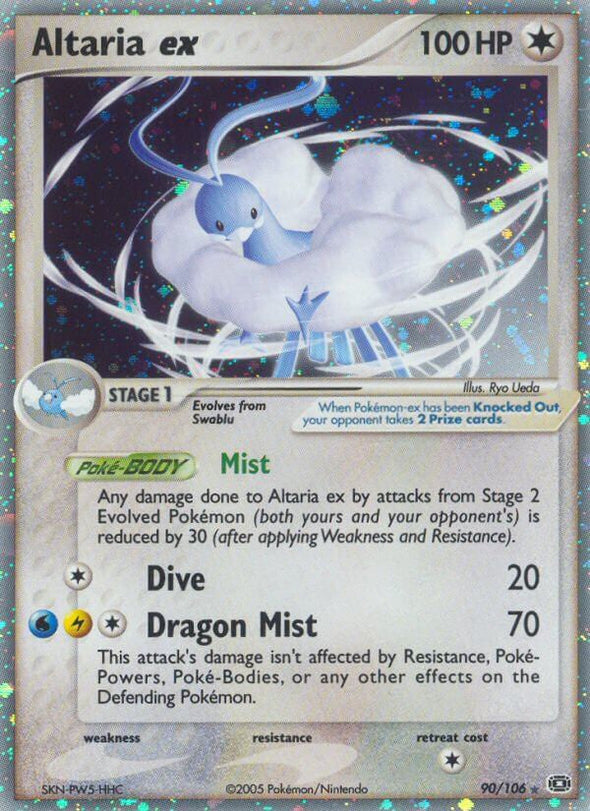 Altaria ex - 90/106 - Ultra Rare available at 401 Games Canada