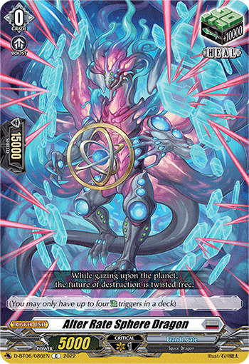 Alter Rate Sphere Dragon - D-BT06/086 - Common available at 401 Games Canada