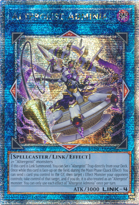 Altergeist Adminia - DUNE-EN047 - Quarter Century Secret Rare - 1st Edition available at 401 Games Canada