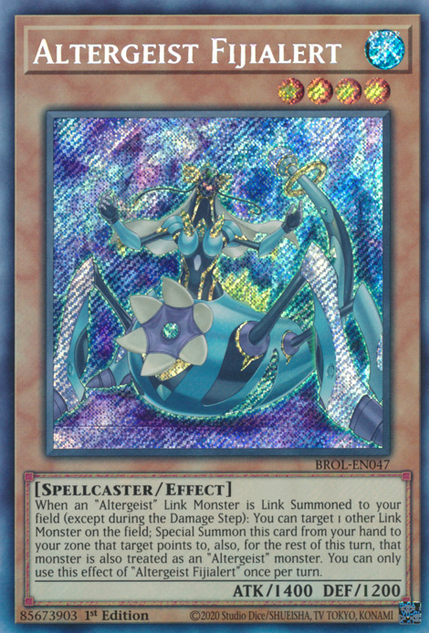 Altergeist Fijialert - BROL-EN047 - Secret Rare - 1st Edition available at 401 Games Canada