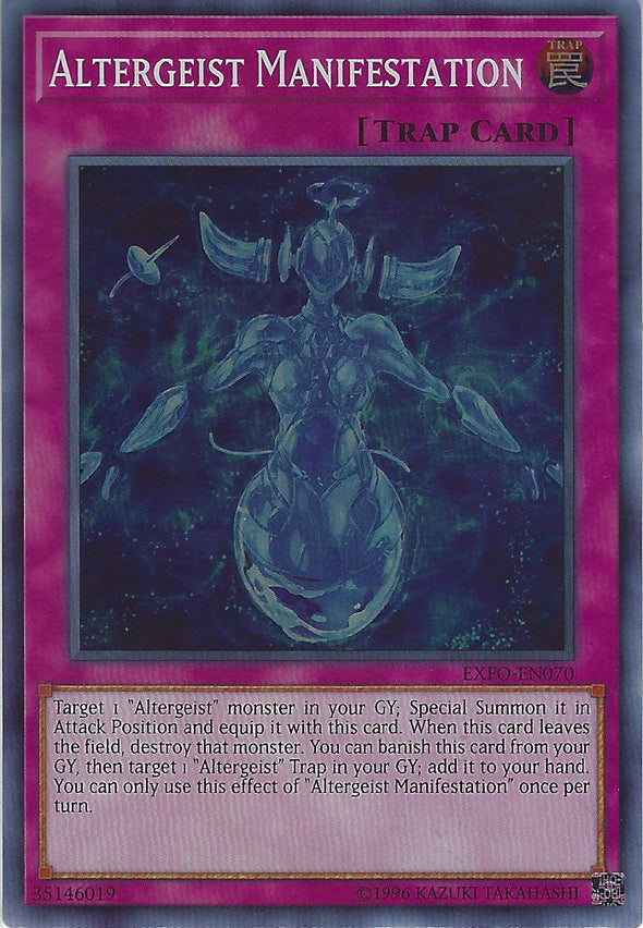 Altergeist Manifestation - EXFO-EN070 - Super Rare - Unlimited available at 401 Games Canada