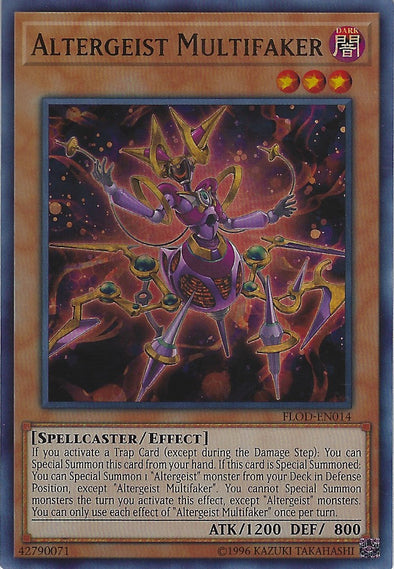 Altergeist Multifaker - FLOD-EN014 - Ultra Rare - Unlimited available at 401 Games Canada