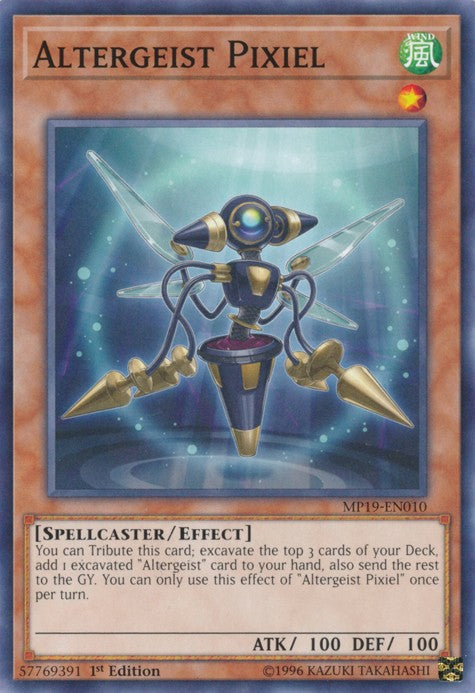 Altergeist Pixiel - MP19-EN010 - Common - 1st Edition available at 401 Games Canada