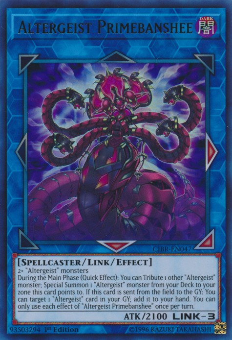 Altergeist Primebanshee - CIBR-EN047 - Ultra Rare - 1st Edition available at 401 Games Canada