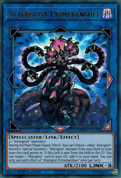 Altergeist Primebanshee - MP18-EN135 - Ultra Rare - 1st Edition available at 401 Games Canada