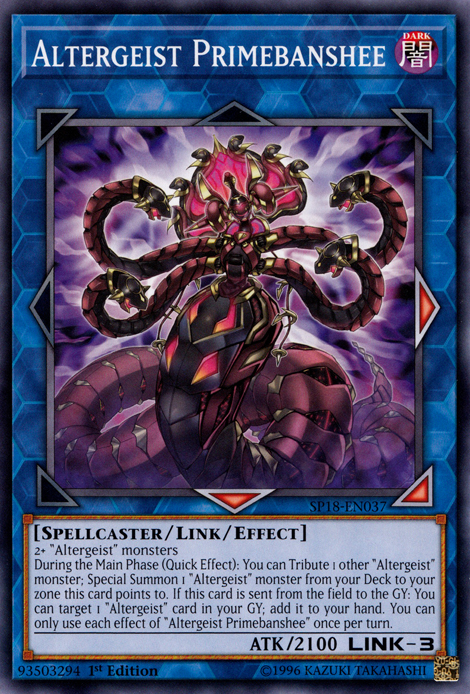 Altergeist Primebanshee - SP18-EN037 - Common - 1st Edition available at 401 Games Canada