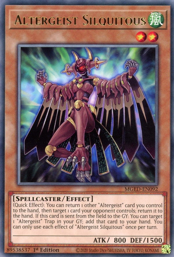 Altergeist Silquitous - MGED-EN092 - Rare - 1st Edition available at 401 Games Canada