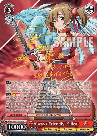 Always Friendly, Silica (SP) - SAO/S100-E059SP - Special Rare available at 401 Games Canada