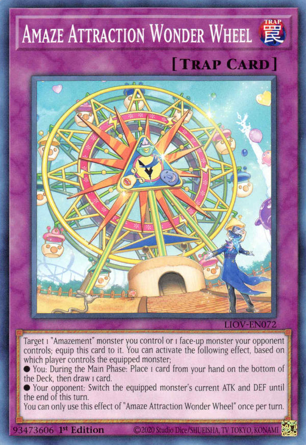 Amaze Attraction Wonder Wheel - LIOV-EN072 - Common - 1st Edition available at 401 Games Canada