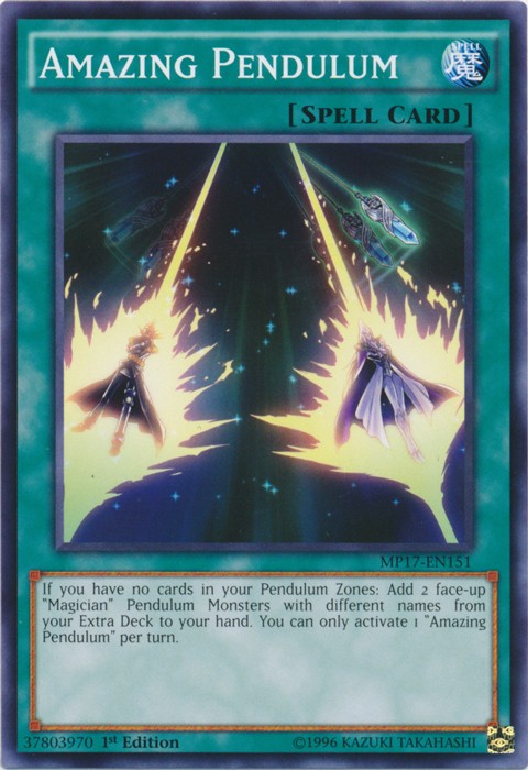 Amazing Pendulum - MP17-EN151 - Common - 1st Edition available at 401 Games Canada