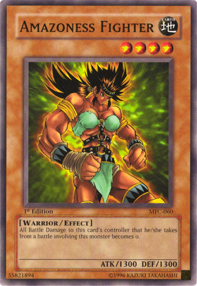 Amazoness Fighter - MFC-060 - Common - 1st Edition available at 401 Games Canada